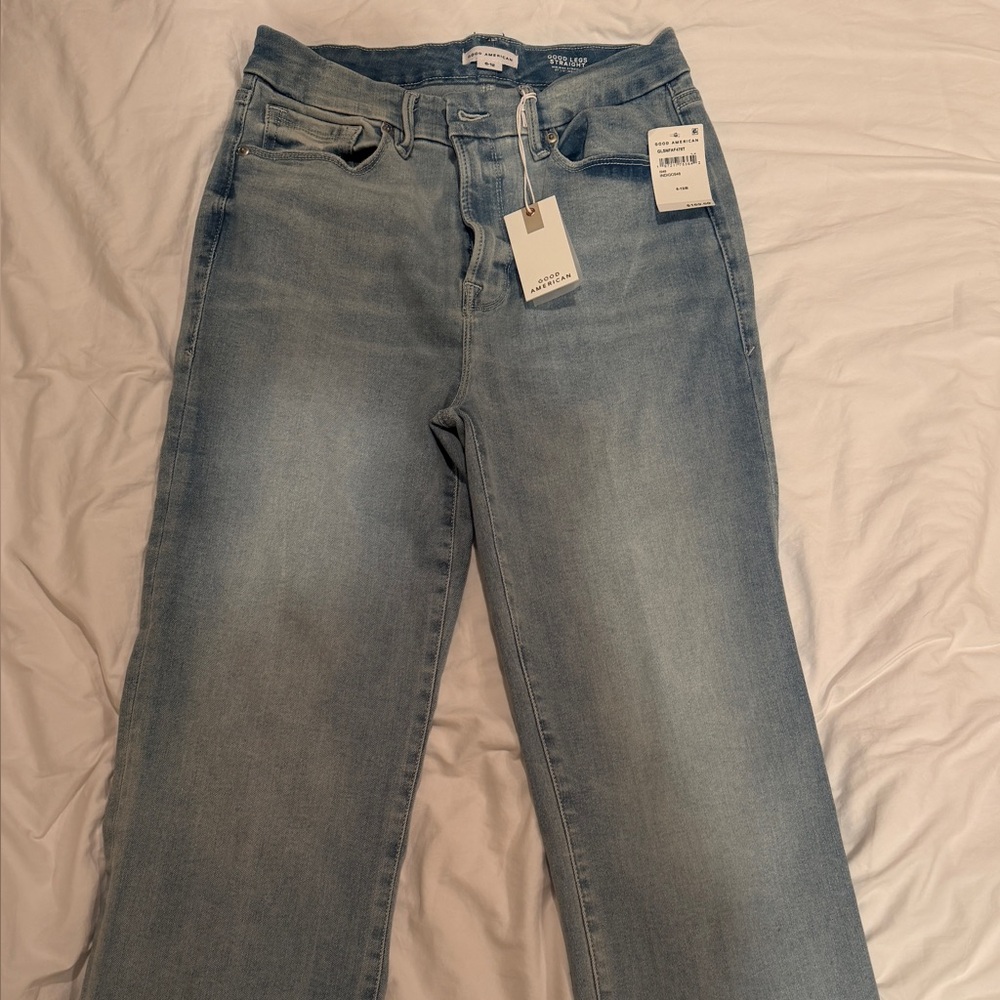 NWT Good American Always Fits Good Legs Straight